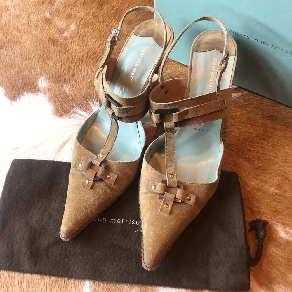 Sigerson Morrison T-Strap Heel